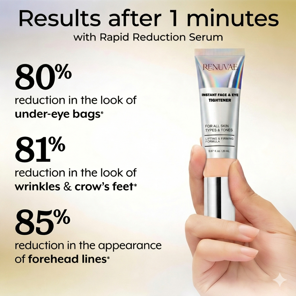 Renuvae™ Instant Face Temporary Tightener – Instant visible results in 60 seconds