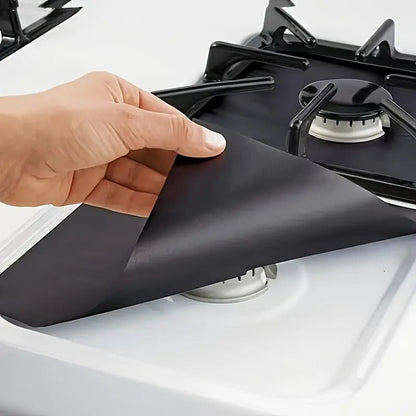 🥘Reusable Gas Stove Burner Liners — Keep Your Gas Stove Clean Without the Scrubbing