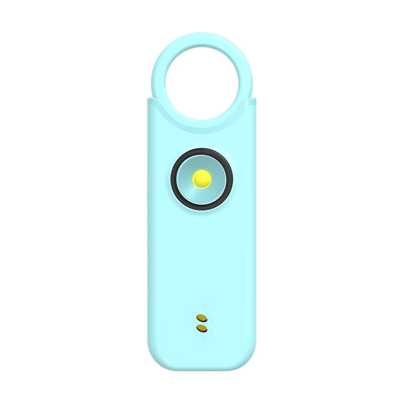 Women's Personal Safety Alarm with Loud Siren, Strobe Light & Keychain Design