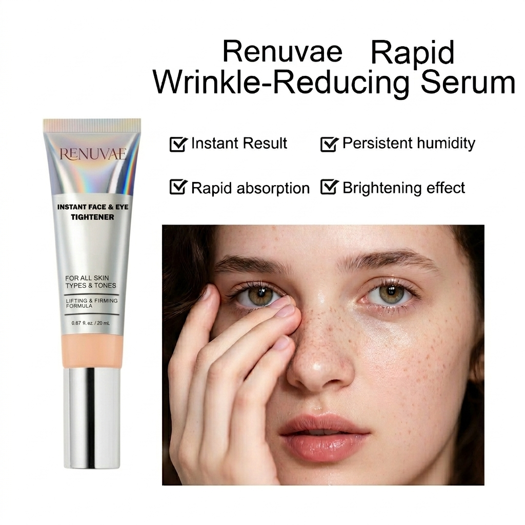 Renuvae™ Instant Face Temporary Tightener – Instant visible results in 60 seconds