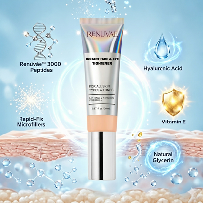 Renuvae™ Instant Face Temporary Tightener – Instant visible results in 60 seconds