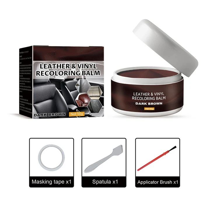 Leather Repair Paste - Make Worn Leather Look Like New Again