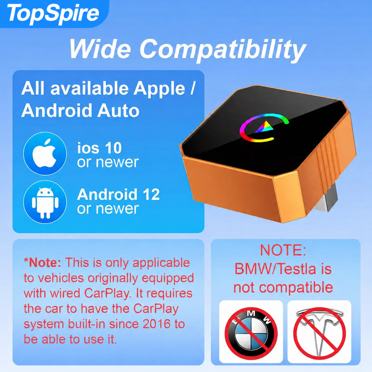 2027 Wireless CarPlay Converter
