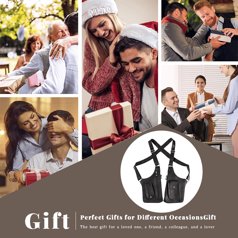 Stay Secure & Hands-Free With The Hidden Underarm Vest Bag