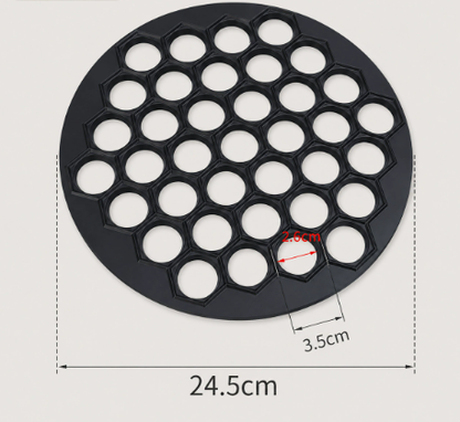🥟 37-Hole Aluminum Dumpling Mold – Fast, Easy & Uniform