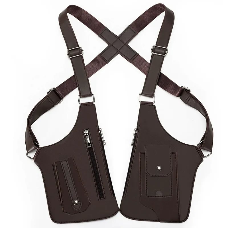 Stay Secure & Hands-Free With The Hidden Underarm Vest Bag