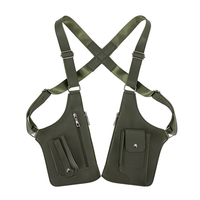 Stay Secure & Hands-Free With The Hidden Underarm Vest Bag