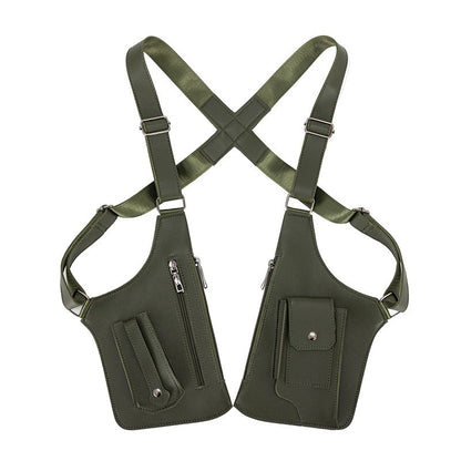 Stay Secure & Hands-Free With The Hidden Underarm Vest Bag