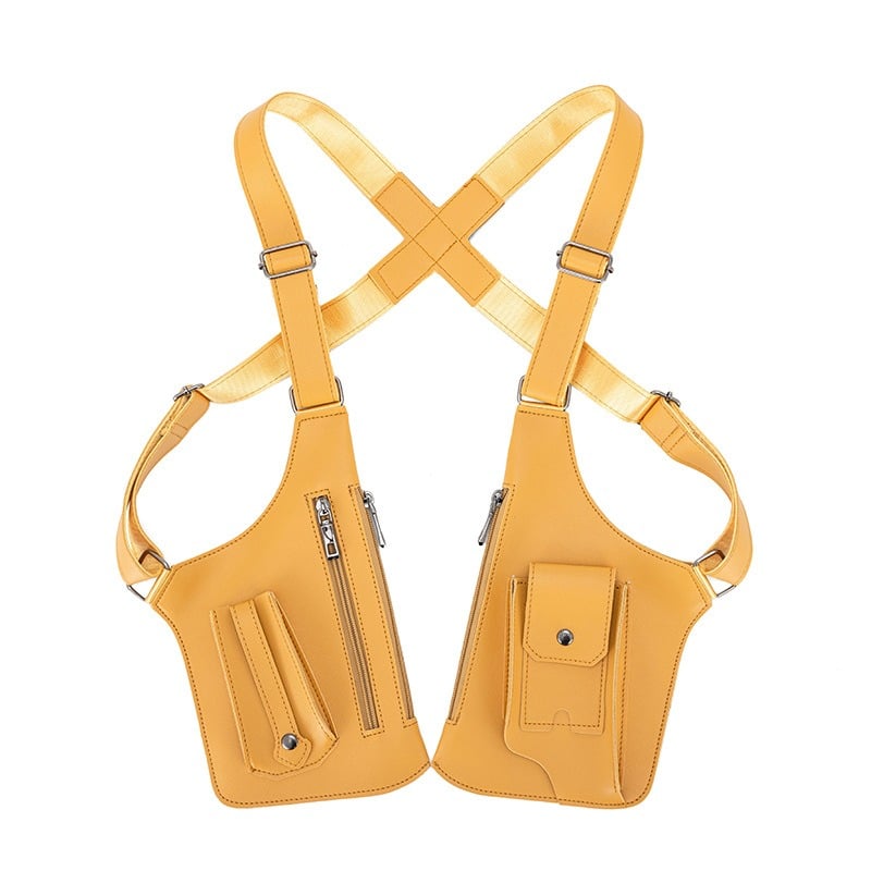 Stay Secure & Hands-Free With The Hidden Underarm Vest Bag