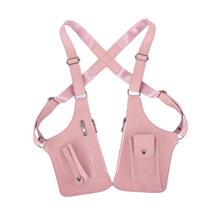 Stay Secure & Hands-Free With The Hidden Underarm Vest Bag