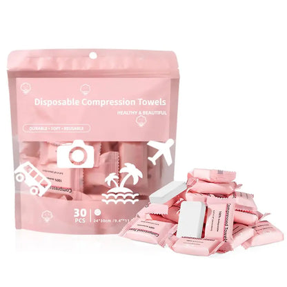Disposable Compressed Towels – Soft, Absorbent & Travel-Friendly