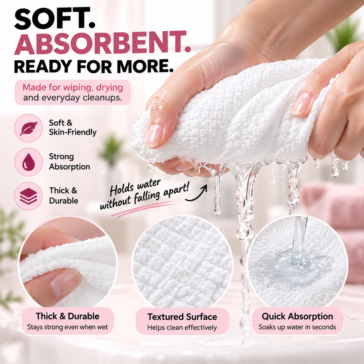 Disposable Compressed Towels – Soft, Absorbent & Travel-Friendly