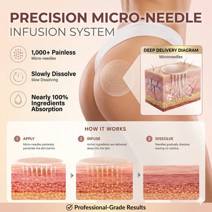 TopSpire™ CurveSculpt Micro-Patch ✦ Sculpt • Firm • Smooth Lower Body Curves ✦ Micro-Needle Infusion System
