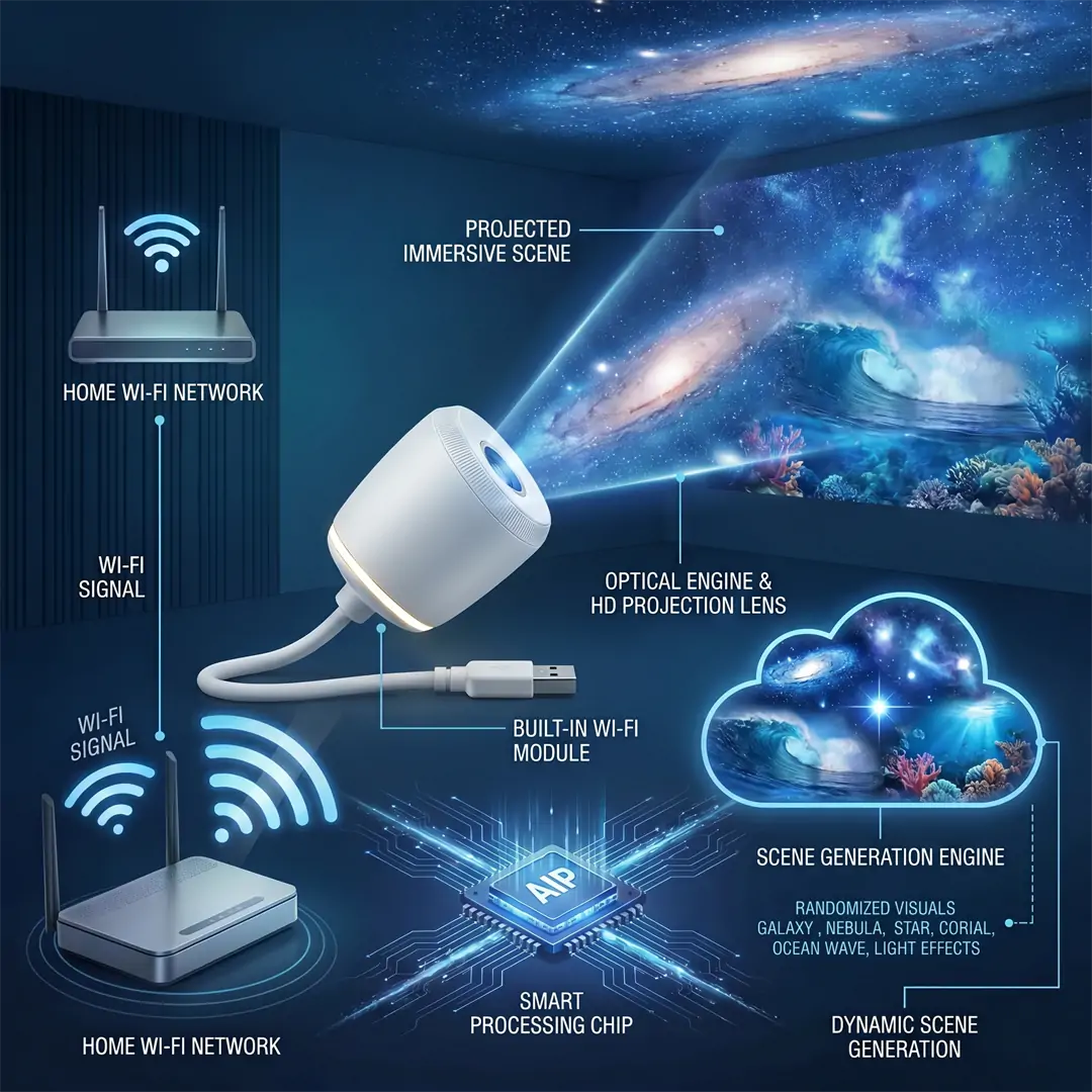TOPSPIRE® Night Light Projector🌌