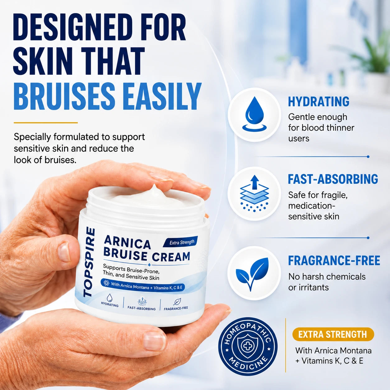 TOPSPIRE® Arnica Bruise Cream💕