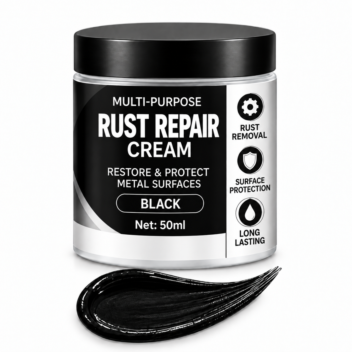 Multi-Purpose Rust Repair Cream for Cars & Household Metal