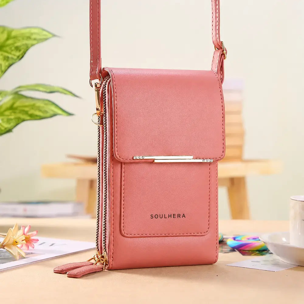 🔥Hot Sale 60% OFF 2026 Trendy Minimalist Elegant Women's Touchscreen Crossbody Phone Wallet