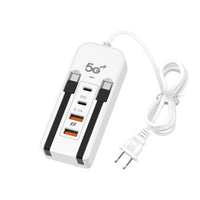 2 PD + 2 USB (Rectangle)