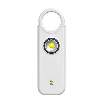 Women's Personal Safety Alarm with Loud Siren, Strobe Light & Keychain Design