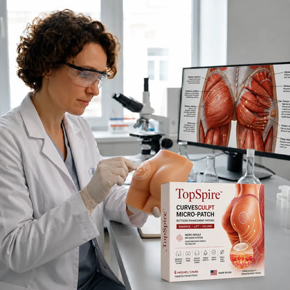 TopSpire™ CurveSculpt Micro-Patch ✦ Sculpt • Firm • Smooth Lower Body Curves ✦ Micro-Needle Infusion System