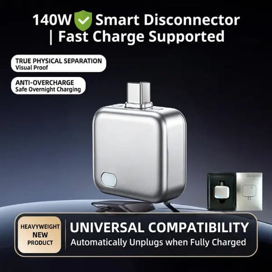 🔋 Smart Auto-Stop Charging Adapter — Protect Your Battery, Charge Smarter
