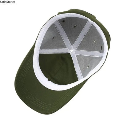 Men's Korean-Style Pilot Baseball Cap - Personalized Glasses-Ready