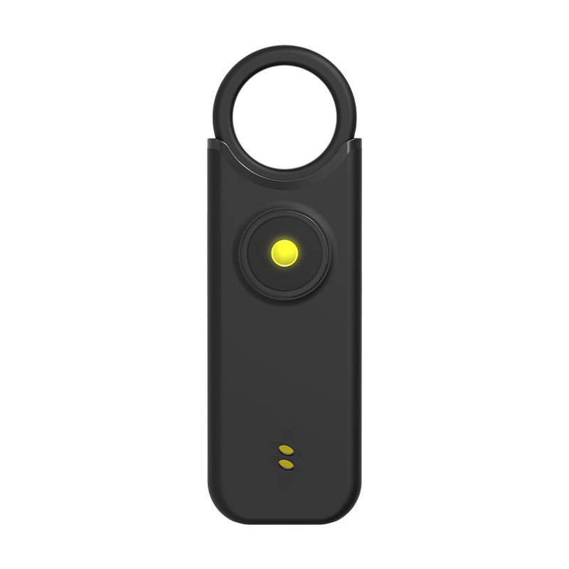 Women's Personal Safety Alarm with Loud Siren, Strobe Light & Keychain Design