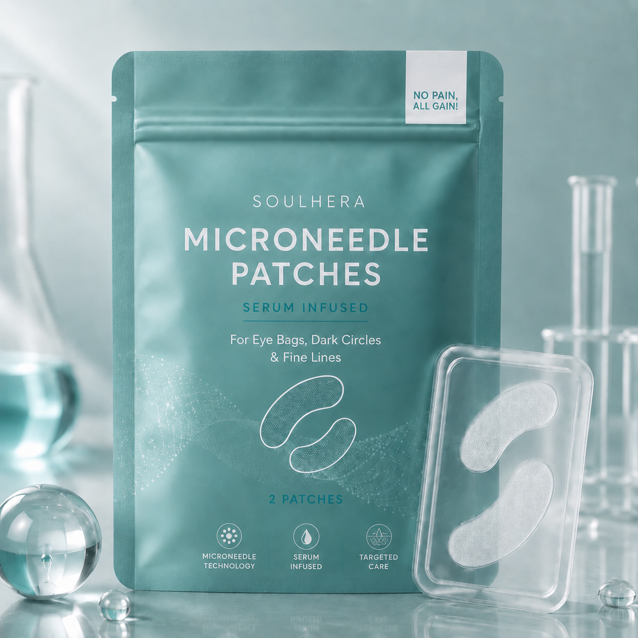SOULHERA Micro-Needle Patch For Perfect Under-Eyes