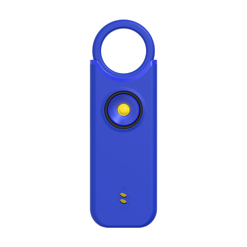 Women's Personal Safety Alarm with Loud Siren, Strobe Light & Keychain Design