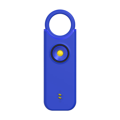 Women's Personal Safety Alarm with Loud Siren, Strobe Light & Keychain Design
