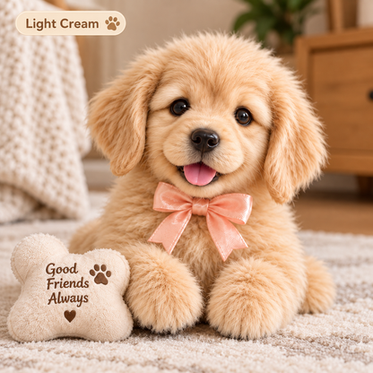 🎁Realistic Golden Retriever Puppy ✨ The Cutest Christmas Surprise