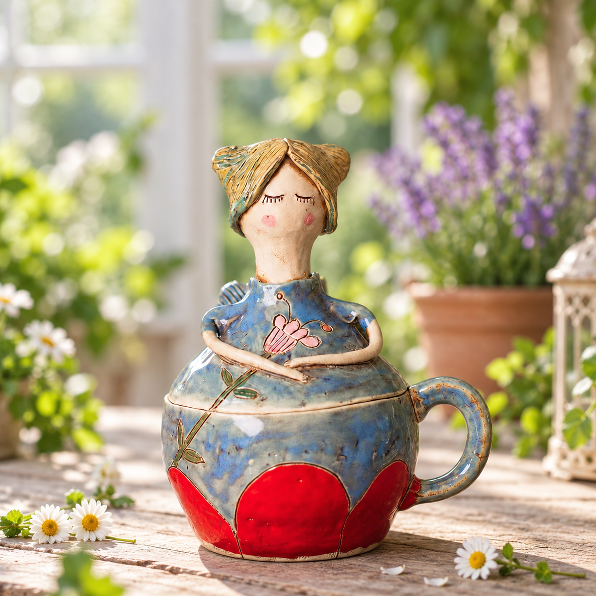 💖 Handmade Fairies Storage Jar/Mug