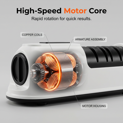3-Stage Electric Knife Sharpener – Restore Sharp Blades in Seconds