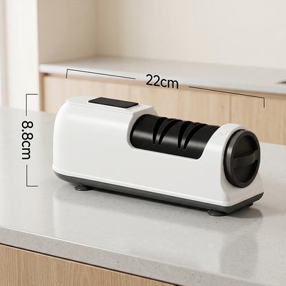 3-Stage Electric Knife Sharpener – Restore Sharp Blades in Seconds