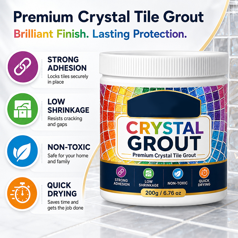 🥳2026 HOT SALE| 50K+ SOLD!💧 Waterproof Tile Grout That Stays Clean & Mold-Free