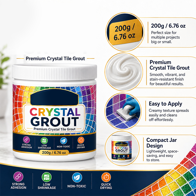 🥳2026 HOT SALE| 50K+ SOLD!💧 Waterproof Tile Grout That Stays Clean & Mold-Free