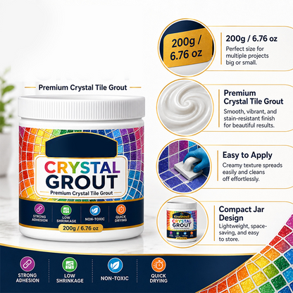 🥳2026 HOT SALE| 50K+ SOLD!💧 Waterproof Tile Grout That Stays Clean & Mold-Free