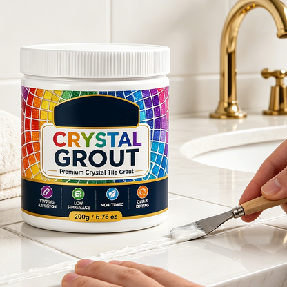 🥳2026 HOT SALE| 50K+ SOLD!💧 Waterproof Tile Grout That Stays Clean & Mold-Free