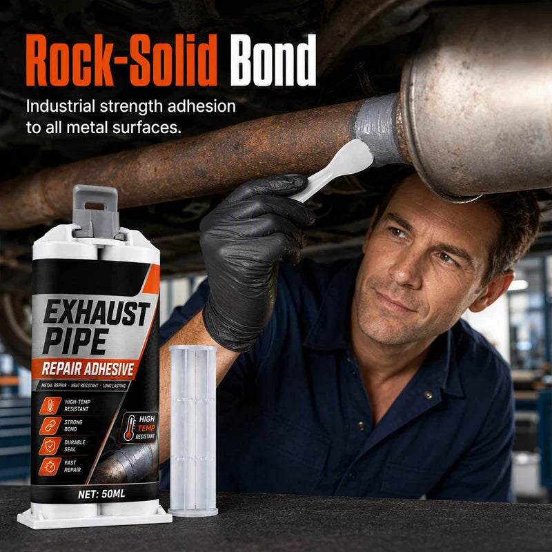 🔥 High Temp Exhaust Pipe Repair Glue – 50ml Muffler Sealant
