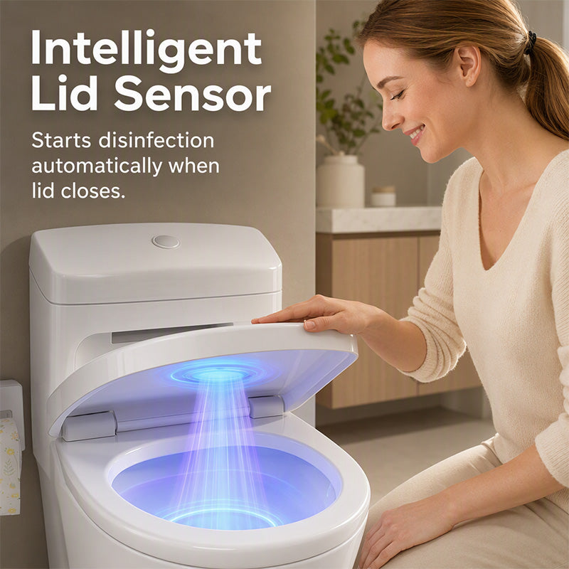 🔥Smart UVC Toilet Sterilizer Light