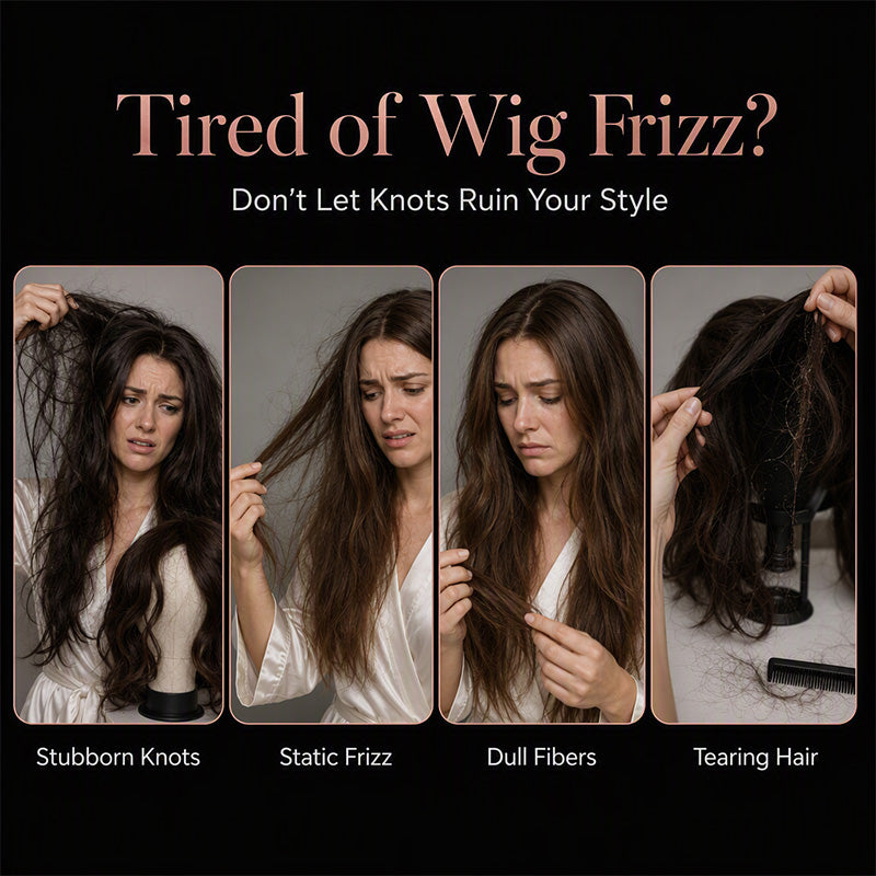 Multi-Purpose Wig Care Spray - Smooth, Detangle & Refresh Your Wig in Seconds