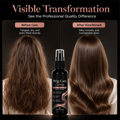 Multi-Purpose Wig Care Spray - Smooth, Detangle & Refresh Your Wig in Seconds