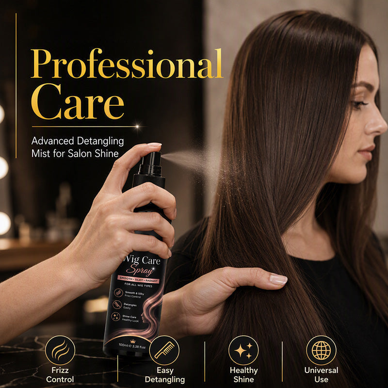 Multi-Purpose Wig Care Spray - Smooth, Detangle & Refresh Your Wig in Seconds