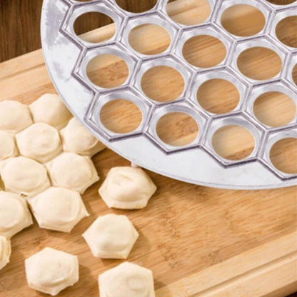 🥟 37-Hole Aluminum Dumpling Mold – Fast, Easy & Uniform