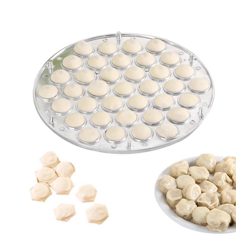 🥟 37-Hole Aluminum Dumpling Mold – Fast, Easy & Uniform