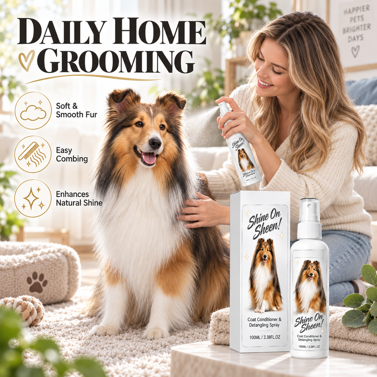🥳HOT SALE🥳Loosens knots, softens & shines. Stress-free grooming – grab yours! ✅